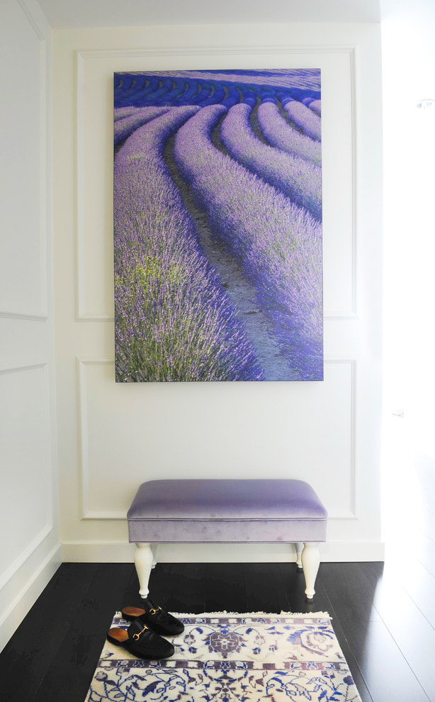 schilderij met lavendel