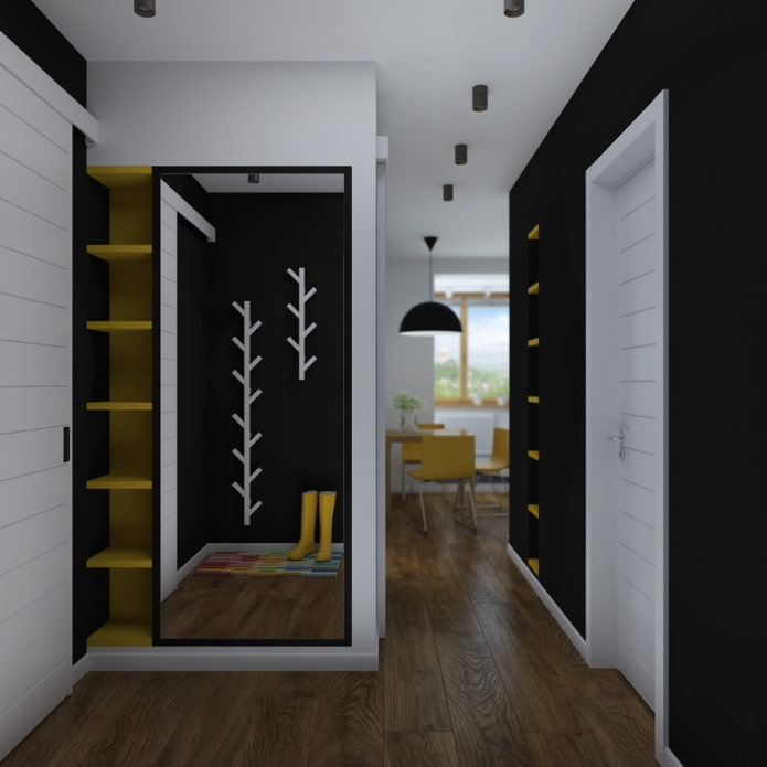 Дизайн на коридор в студио