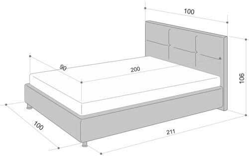 Dimensiunile unui pat pentru un adolescent (de la 11 ani)