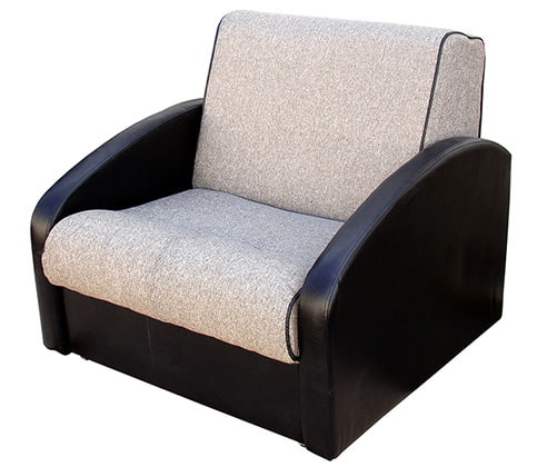كرسي - سرير مع آلية الأكورديون