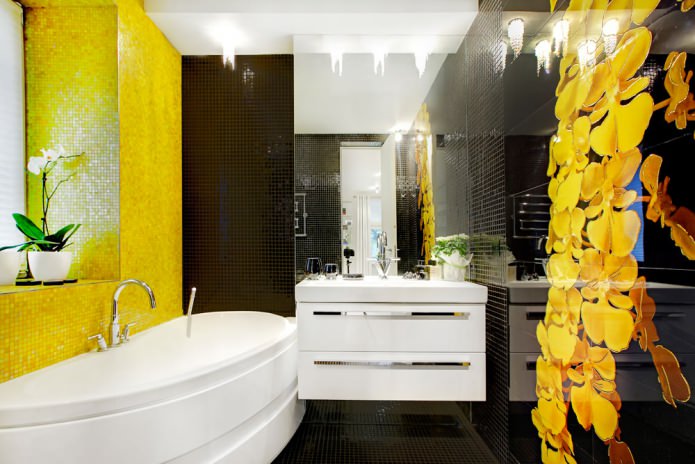 vannas istabas interjers mūsdienīgā stilā