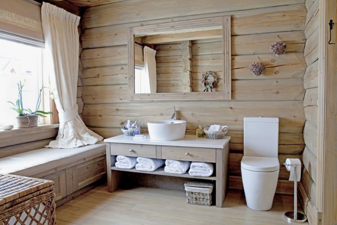 eco-stijl badkamer