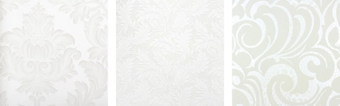 papel de parede branco com um padrão