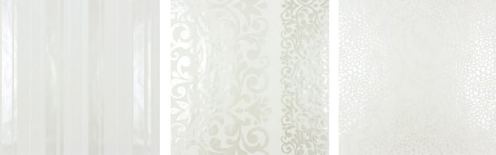 paper pintat de color blanc amb efecte naclat