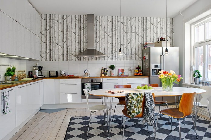 Скандинавски стил в кухнята
