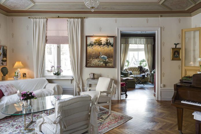 sufragerie în stil rustic