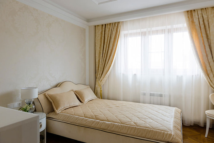 soveværelse i klassisk stil