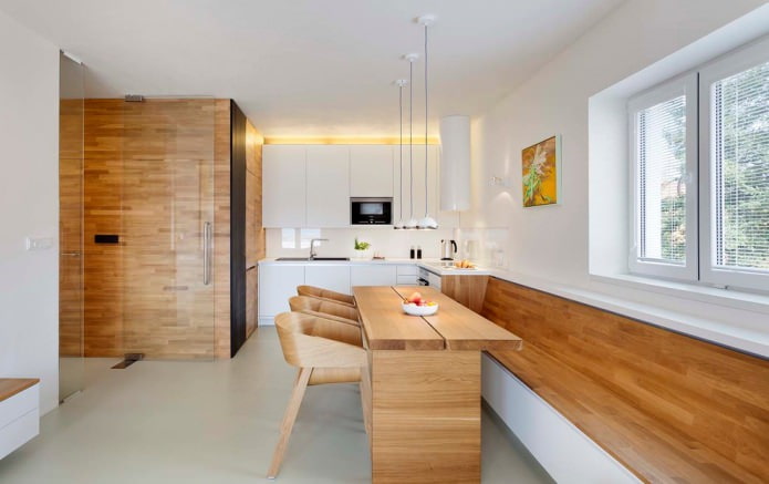 minimalistická kuchyň