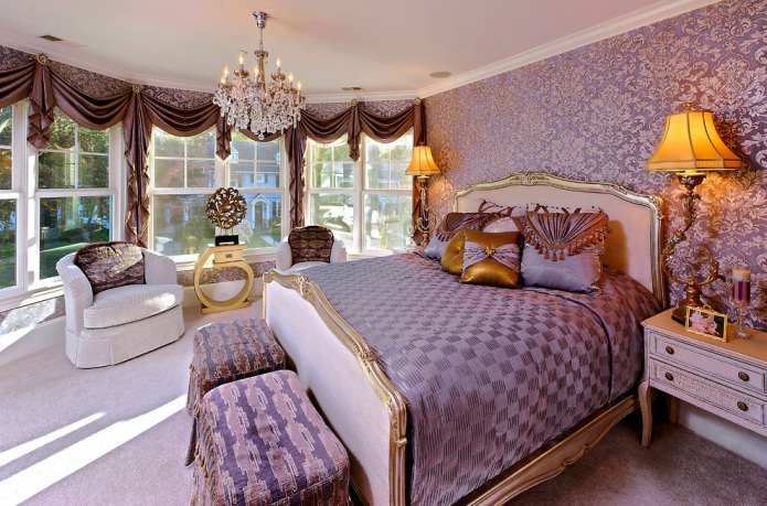 класически стил в спалнята