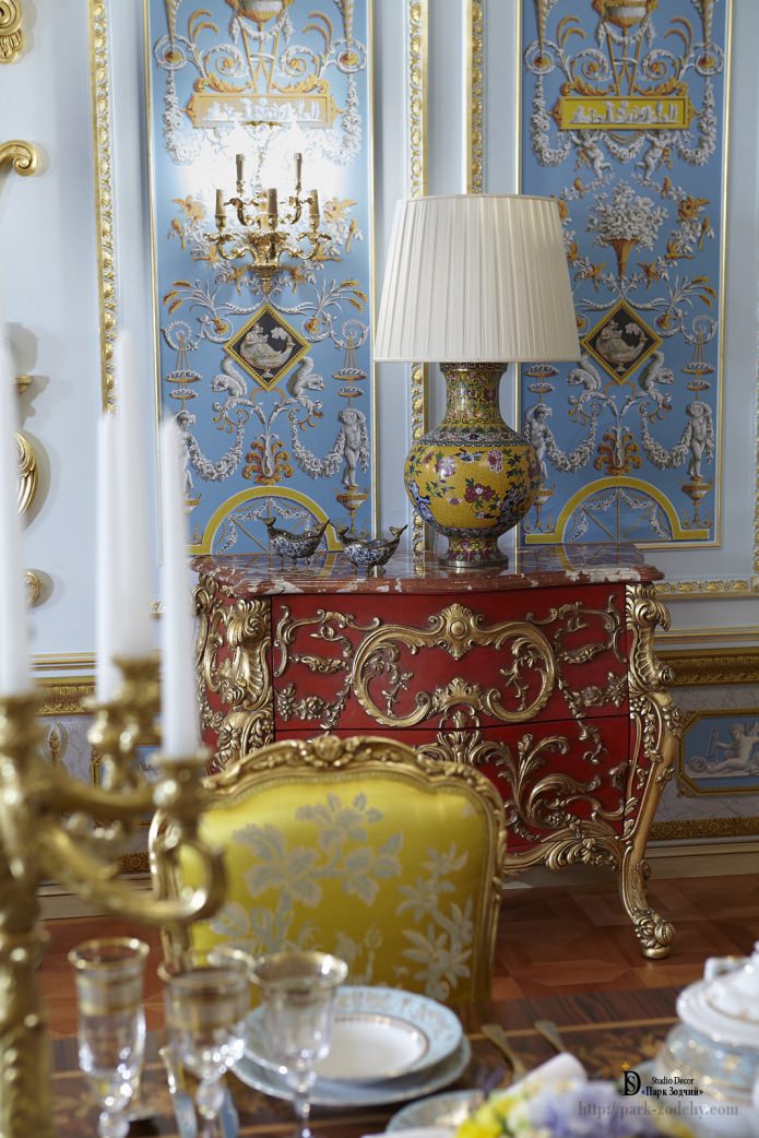 barokki huonekalut
