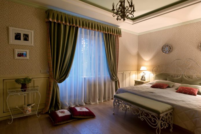 sypialnia w stylu włoskim