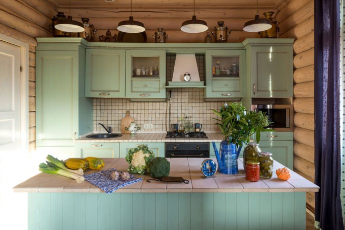 country mint kitchen