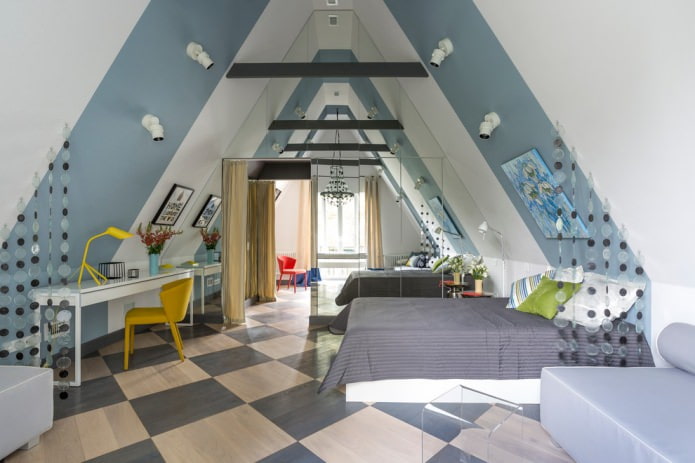 dormitori per a un adolescent amb un estil modern
