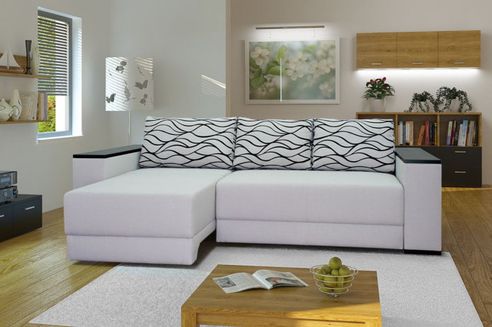 abstraksi di sofa