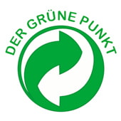 Der Grune Punkt-markering (groene stip)