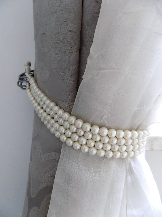 gardiner med perler