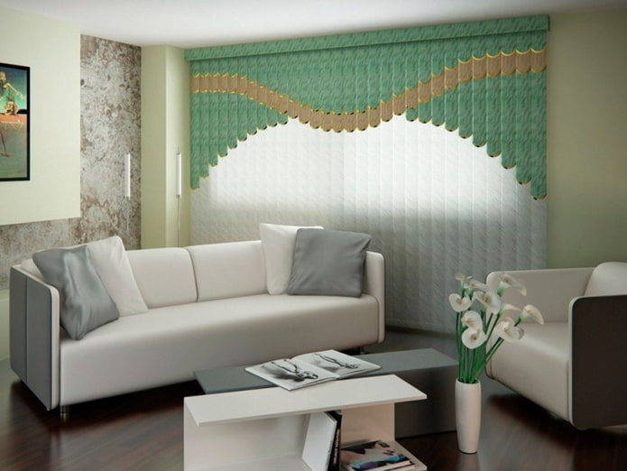 persianes de múltiples textures a la sala d'estar
