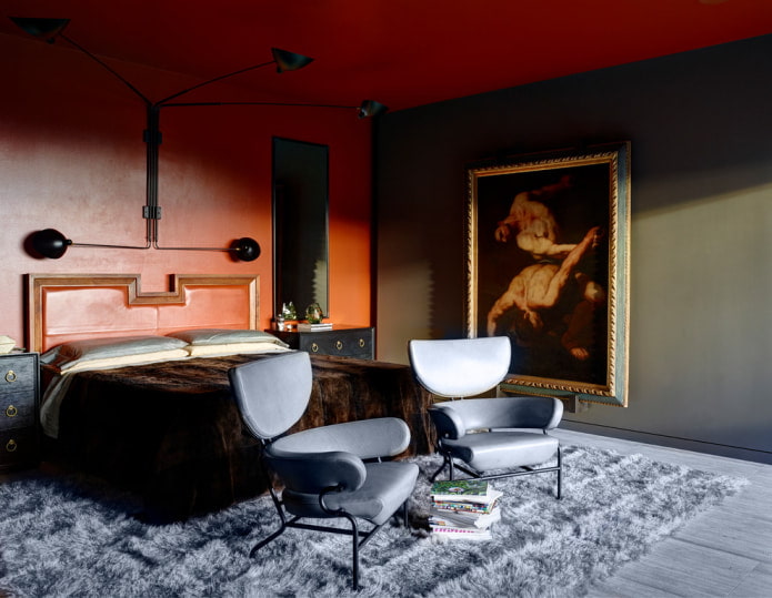 ložnice v moderním stylu fúze