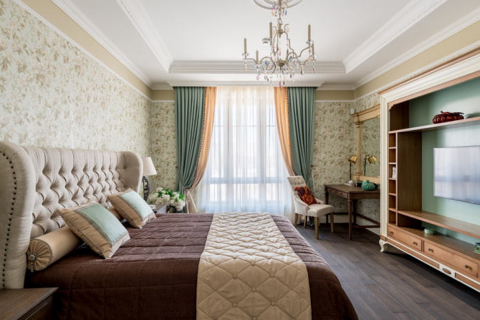 dormitor în stil clasic