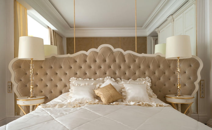 soveværelse i klassisk stil