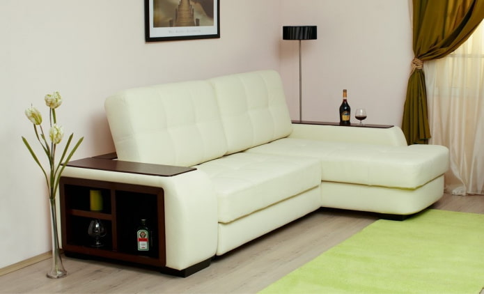μοντέλο καναπέ με οθωμανό στο εσωτερικό