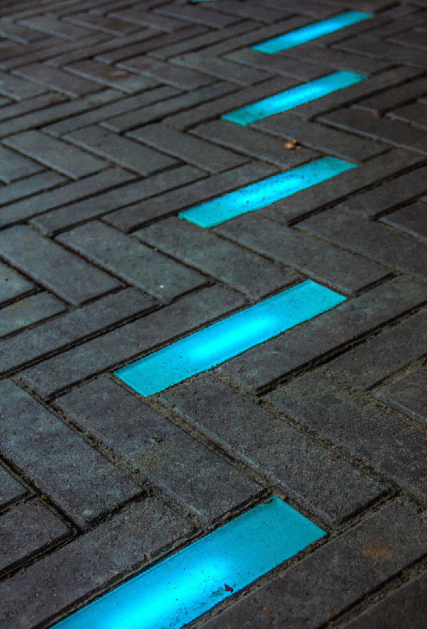 дизайн на тротоарни улични плочки