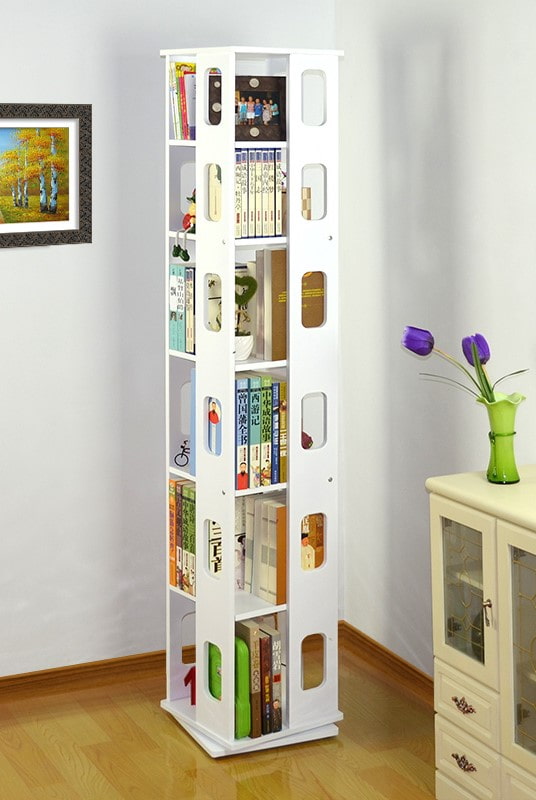 hylde-rack til bøger i det indre