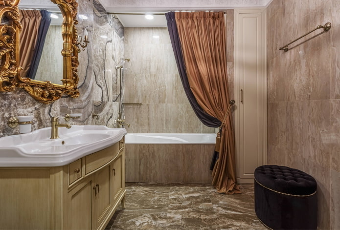 vannas istaba klasiskā stilā