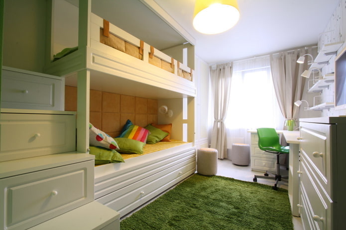 disseny d'un viver a l'interior d'un apartament de 40 places