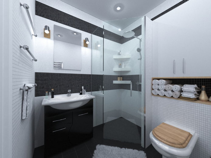 interno bagno in appartamento di 50 mq