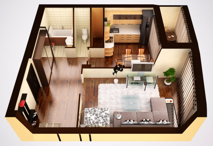1-izbový byt