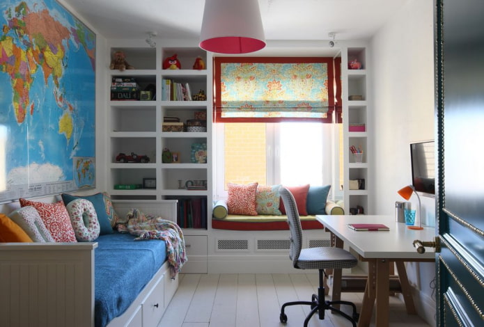дизайн на детска стая в интериора на апартамент от 70 квадрата
