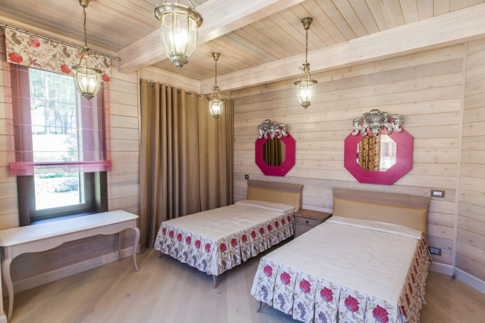 soveværelse design til to teenagepiger
