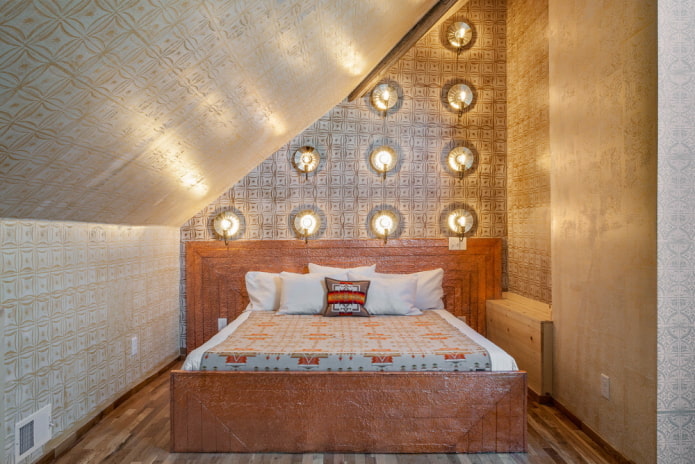סידור חדר השינה בעליית הגג