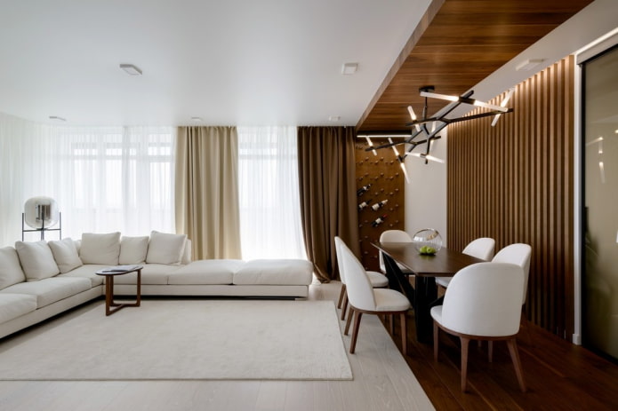 design interior living-sufragerie
