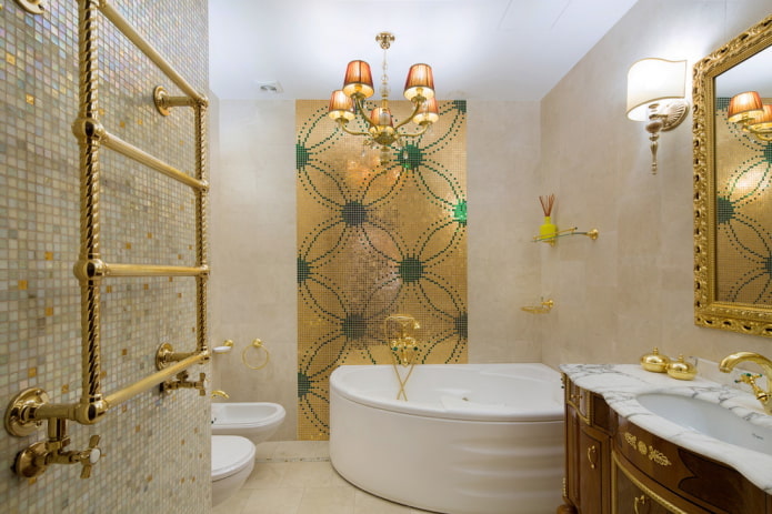 disseny d'interiors d'un bany combinat