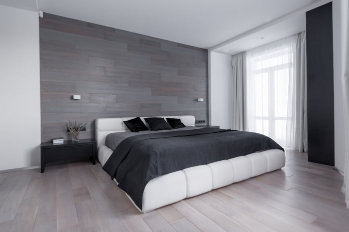 wykończenie sypialni w minimalistycznym stylu