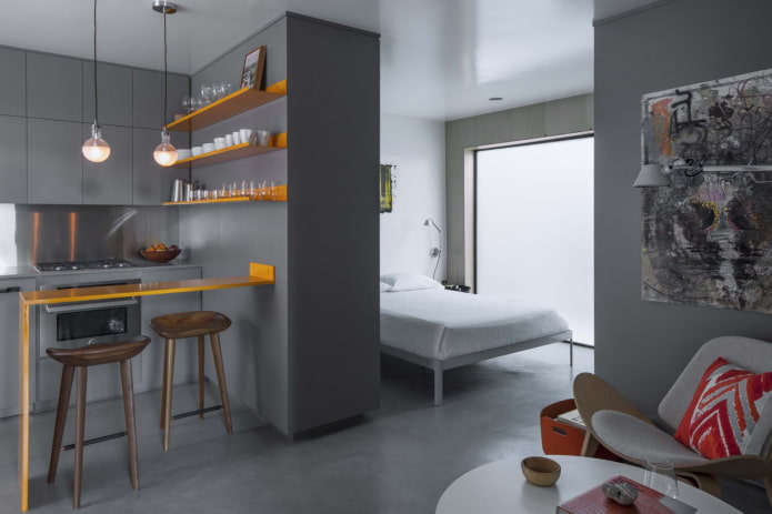 interieur design keuken-slaapkamer