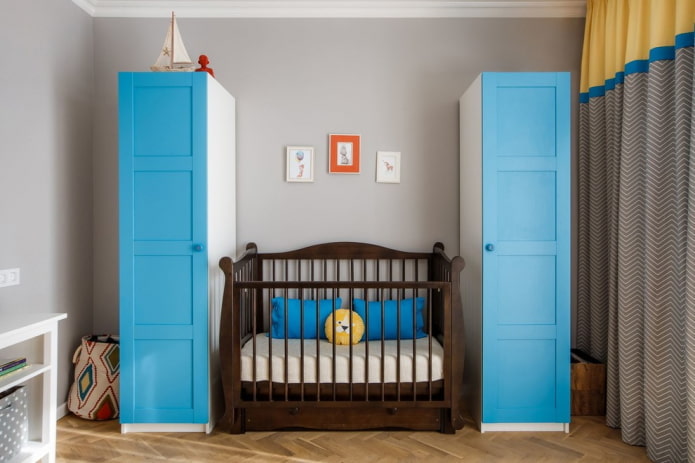 meubels in het interieur van de kinderkamer voor het kind