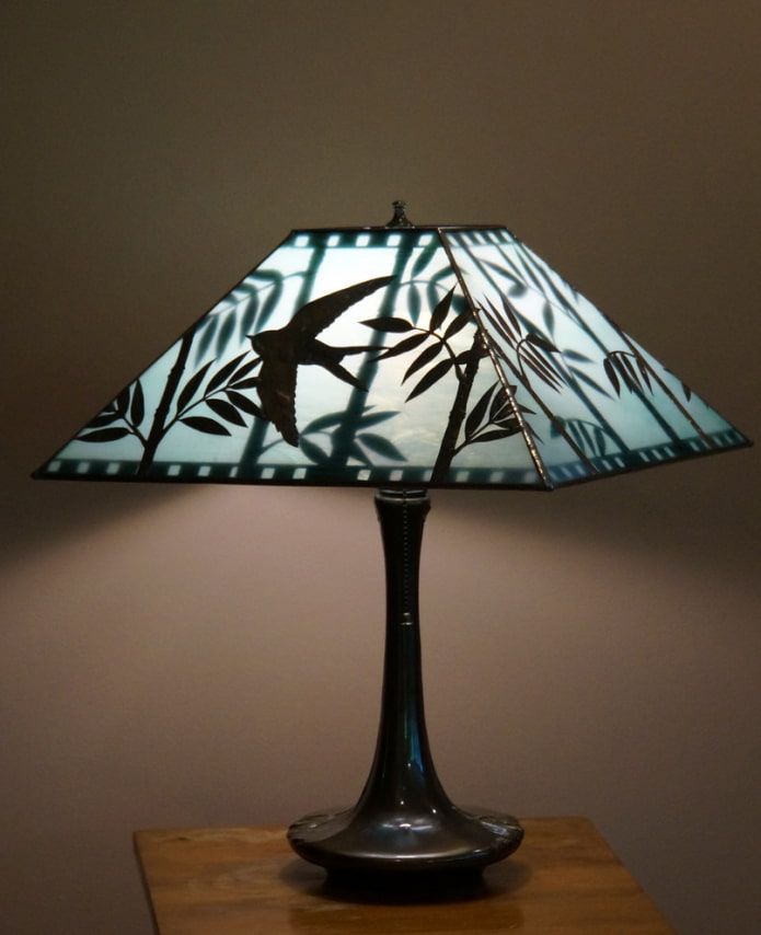 Art Nouveau -lamppu