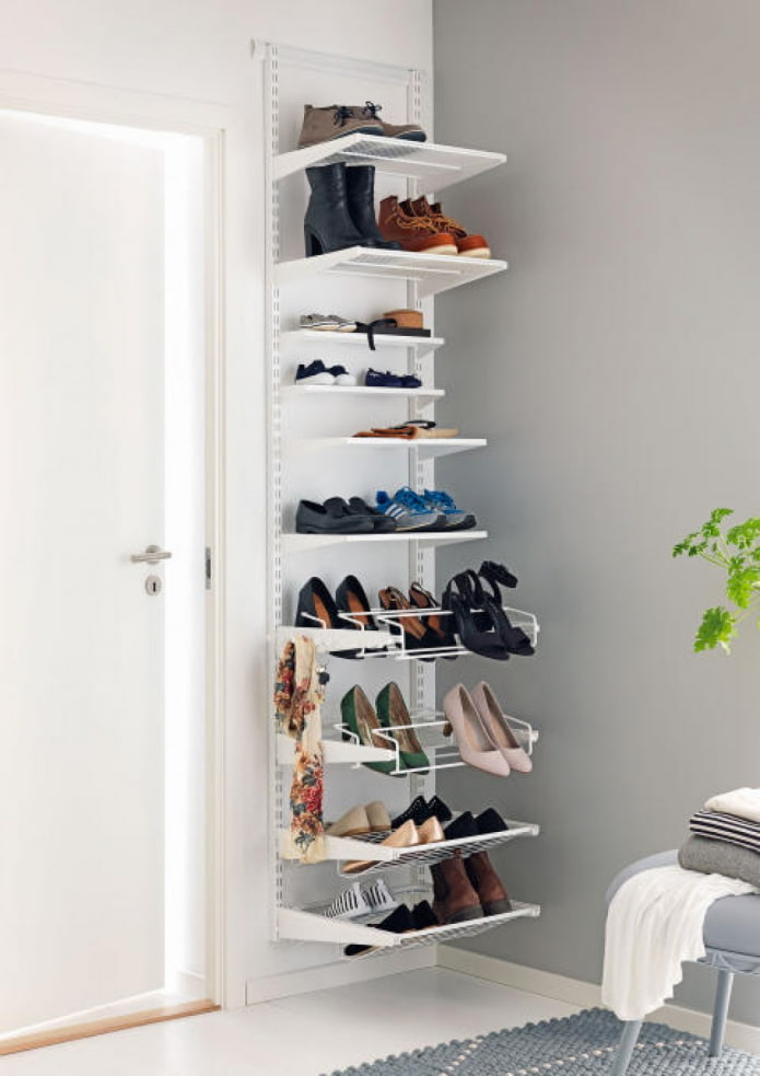 półki do przechowywania butów