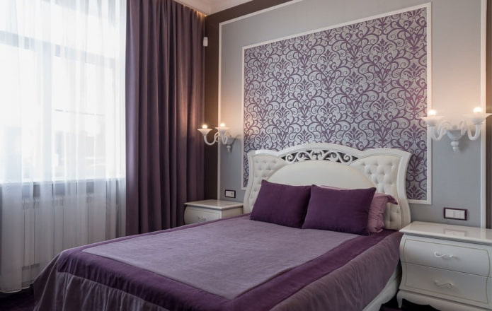 interiorisme dormitori lila