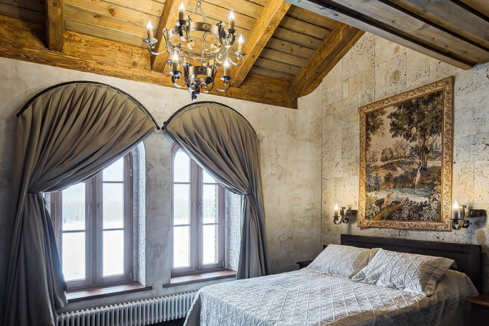 slaapkamer in mediterrane stijl