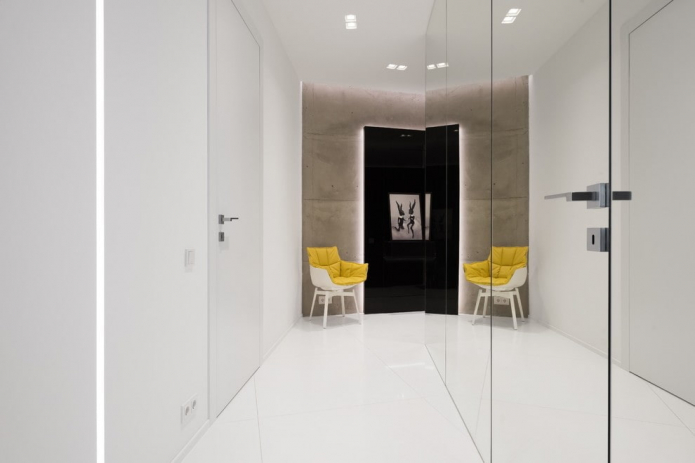 minimalismo in corridoio