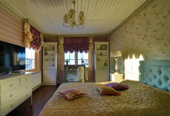 ložnice pro dívky v provence stylu