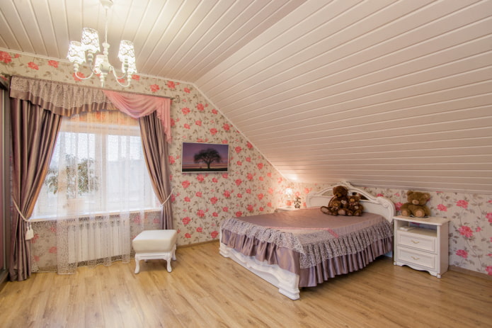Осветление за детска спалня в стил Прованс