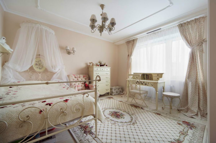 dormitor pentru fete în stil provence