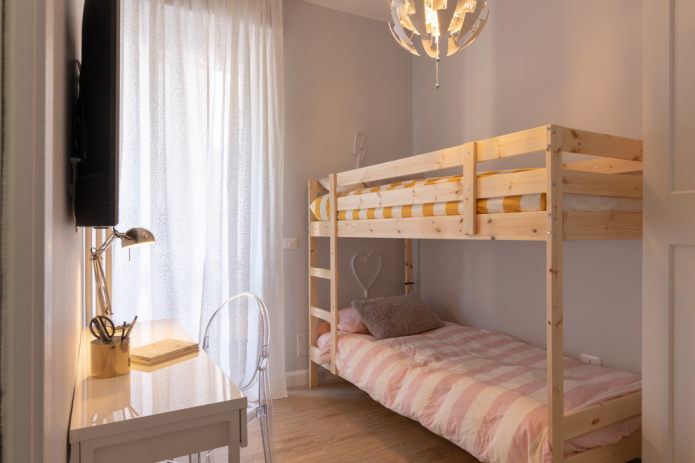 dormitor 9 pătrate pentru doi copii