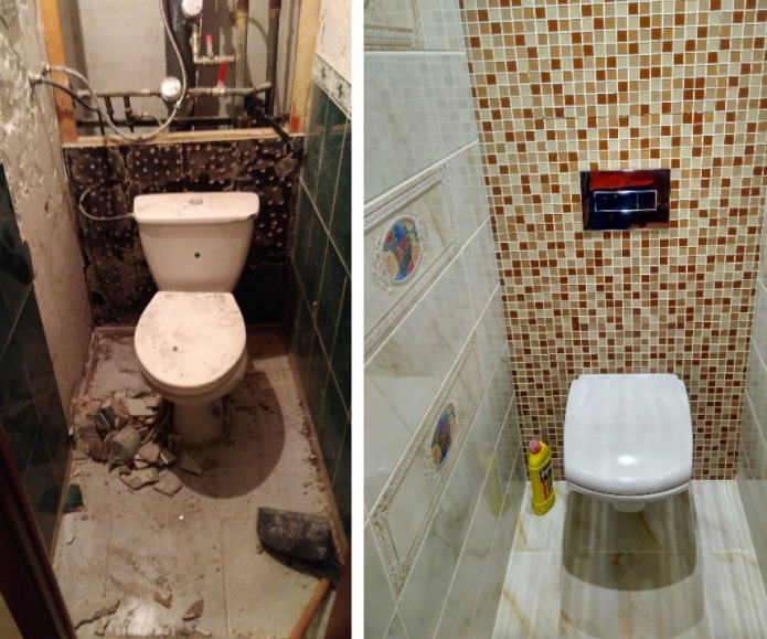 إصلاح الحمام في خروتشوف