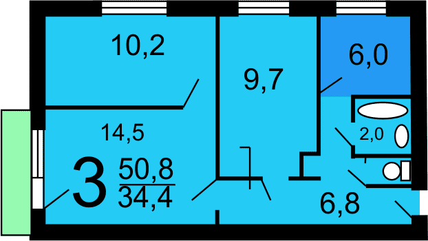 serie di layout della casa 447